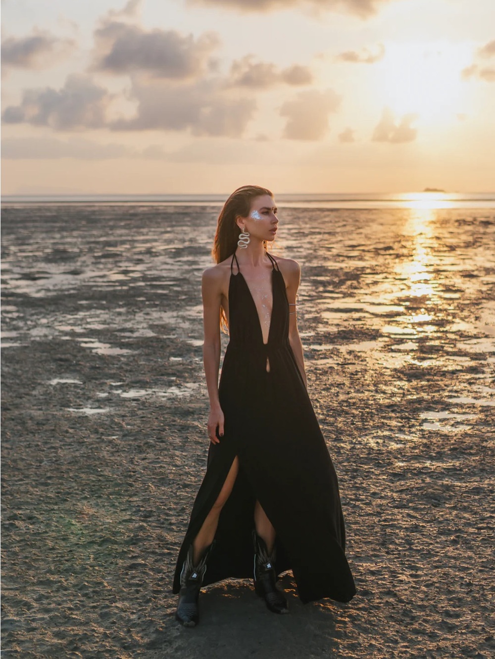 Thaluta Black Athena Dress